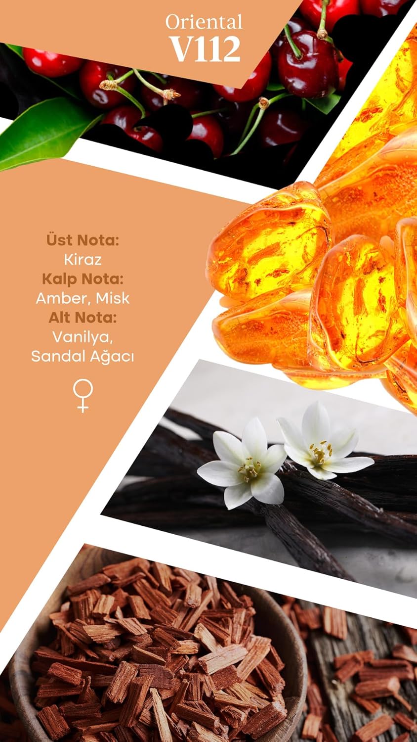Mad V112 Selective Eau de Parfum (EDP) 100 ml Kadın Parfüm – Kiraz, Amber ve Vanilya ile Tatlı, Sıcak ve Kalıcı - MP Studio Türkiye