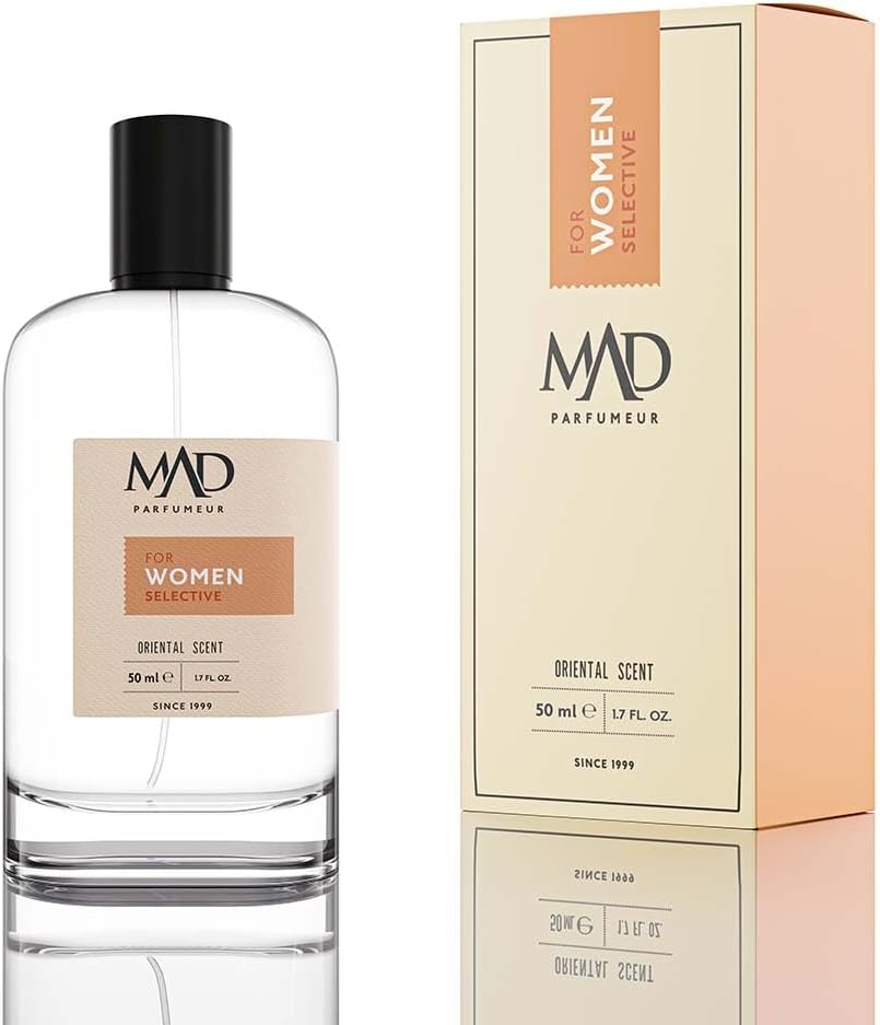 Mad Z101 Selective Eau de Parfum (EDP) 50 ml Kadın Parfüm – Biber, Vanilya ve Sandal Ağacı ile Sıcak ve Kalıcı Oryantal Parfüm - 5F Z.101 - MP Studio Türkiye