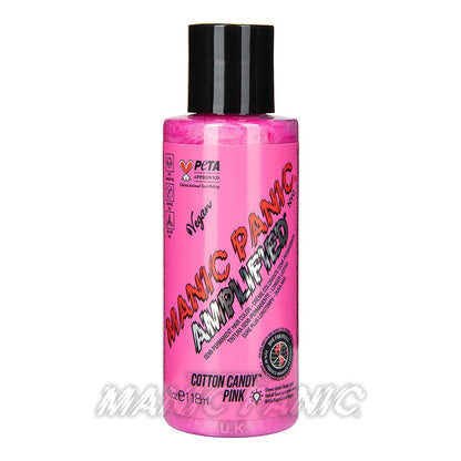 Manic Panic Amplified™ Semi Permanent Hair Color 118ml (Cotton Candy™ Pink) - EU - MP Studio Türkiye