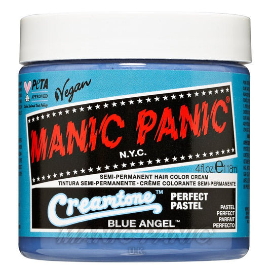 Manic Panic Creamtones™ Perfect Pastel Hair Color 118ml (Blue Angel™) - MP Studio Türkiye