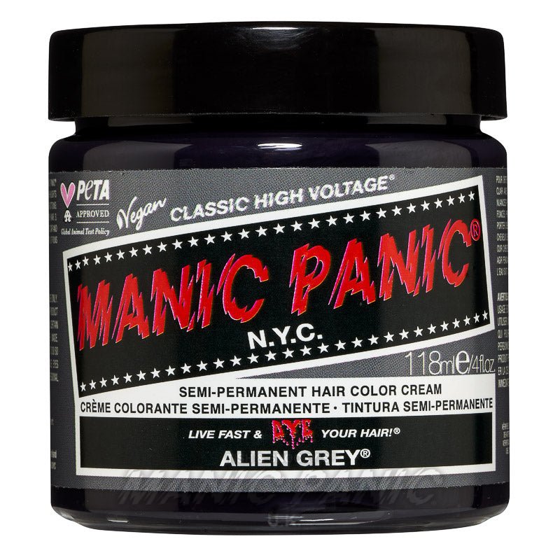 Manic Panic High Voltage® Classic Hair Colour 118ml (Alien Grey®) - MP Studio Türkiye