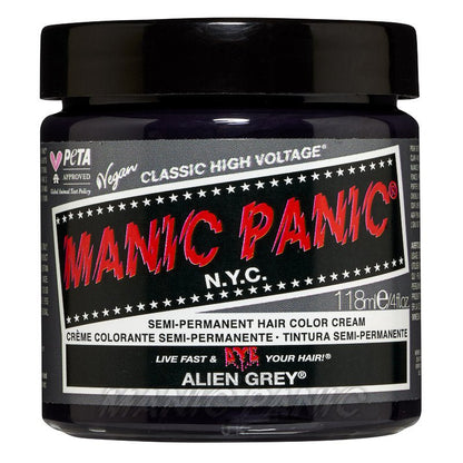 Manic Panic High Voltage® Classic Hair Colour 118ml (Alien Grey®) - MP Studio Türkiye