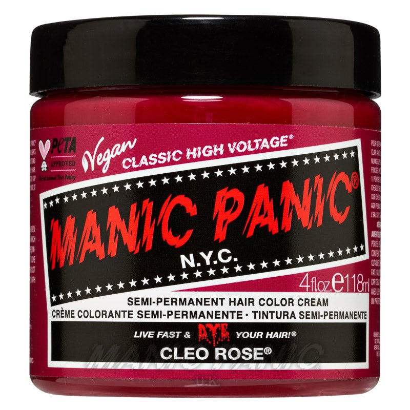 Manic Panic High Voltage® Classic Hair Colour 118ml (Cleo Rose™) - MP Studio Türkiye