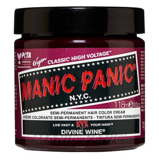 Manic Panic High Voltage® Classic Hair Colour 118ml (Divine Wine®) - MP Studio Türkiye