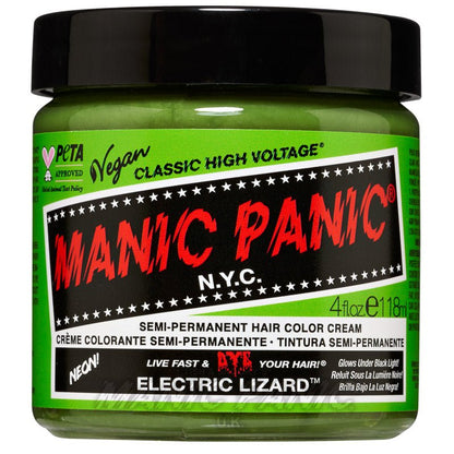 Manic Panic High Voltage® Classic Hair Colour 118ml (Electric Lizard™) - MP Studio Türkiye