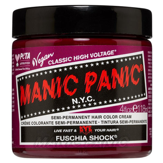 Manic Panic High Voltage® Classic Hair Colour 118ml (Fuschia Shock®) - MP Studio Türkiye