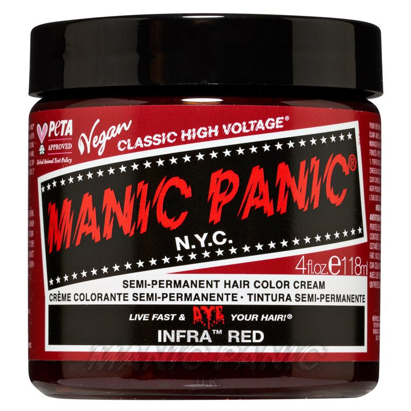 Manic Panic High Voltage® Classic Hair Colour 118ml (Infra™ Red) - MP Studio Türkiye