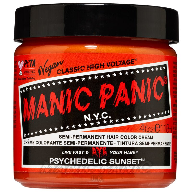 Manic Panic High Voltage® Classic Hair Colour 118ml (Psychedelic Sunset™) - MP Studio Türkiye