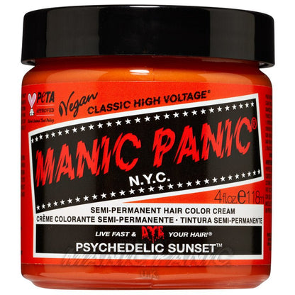 Manic Panic High Voltage® Classic Hair Colour 118ml (Psychedelic Sunset™) - MP Studio Türkiye