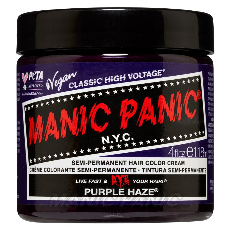 Manic Panic High Voltage® Classic Hair Colour 118ml (Purple Haze®) - MP Studio Türkiye