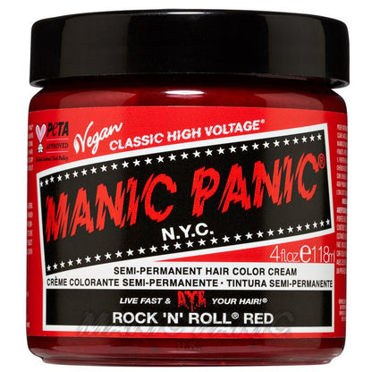 Manic Panic High Voltage® Classic Hair Colour 118ml (Rock 'N' Roll® Red) - MP Studio Türkiye