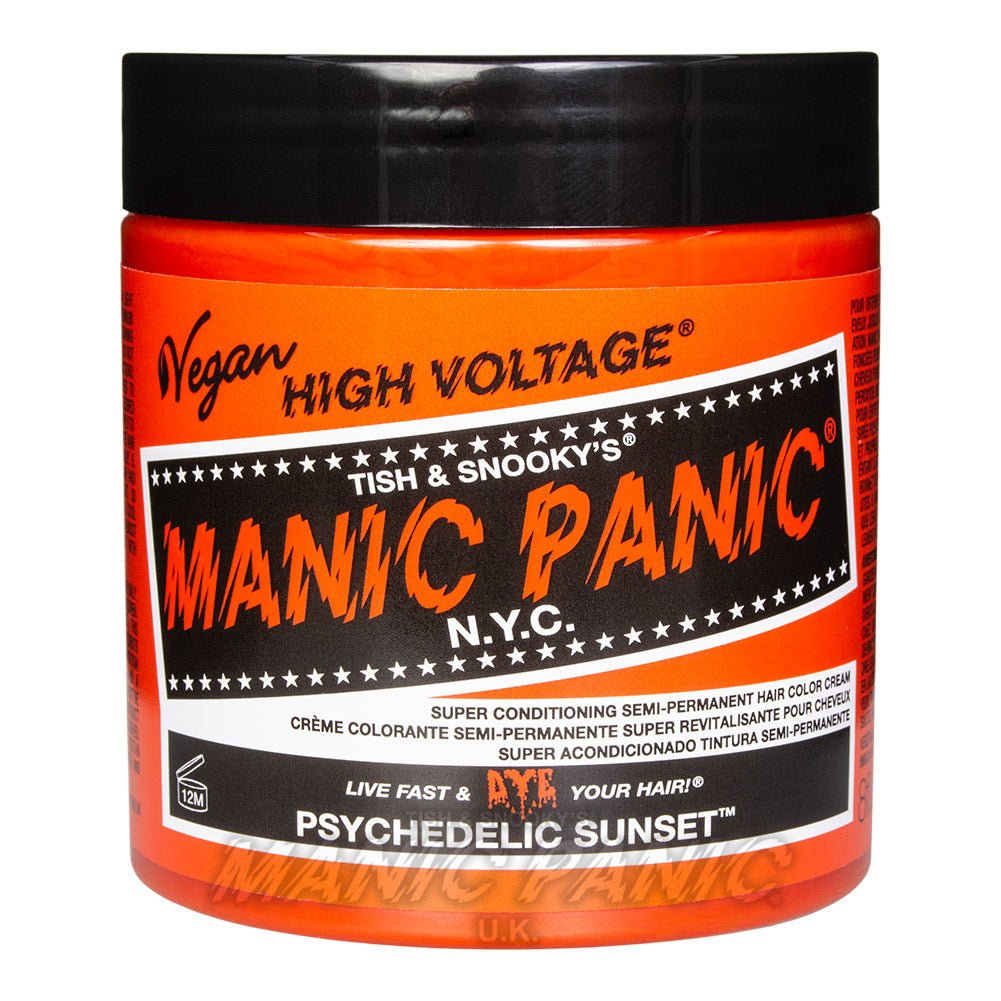 Manic Panic High Voltage® Classic Hair Colour (Psychedelic Sunset™) - MP Studio Türkiye