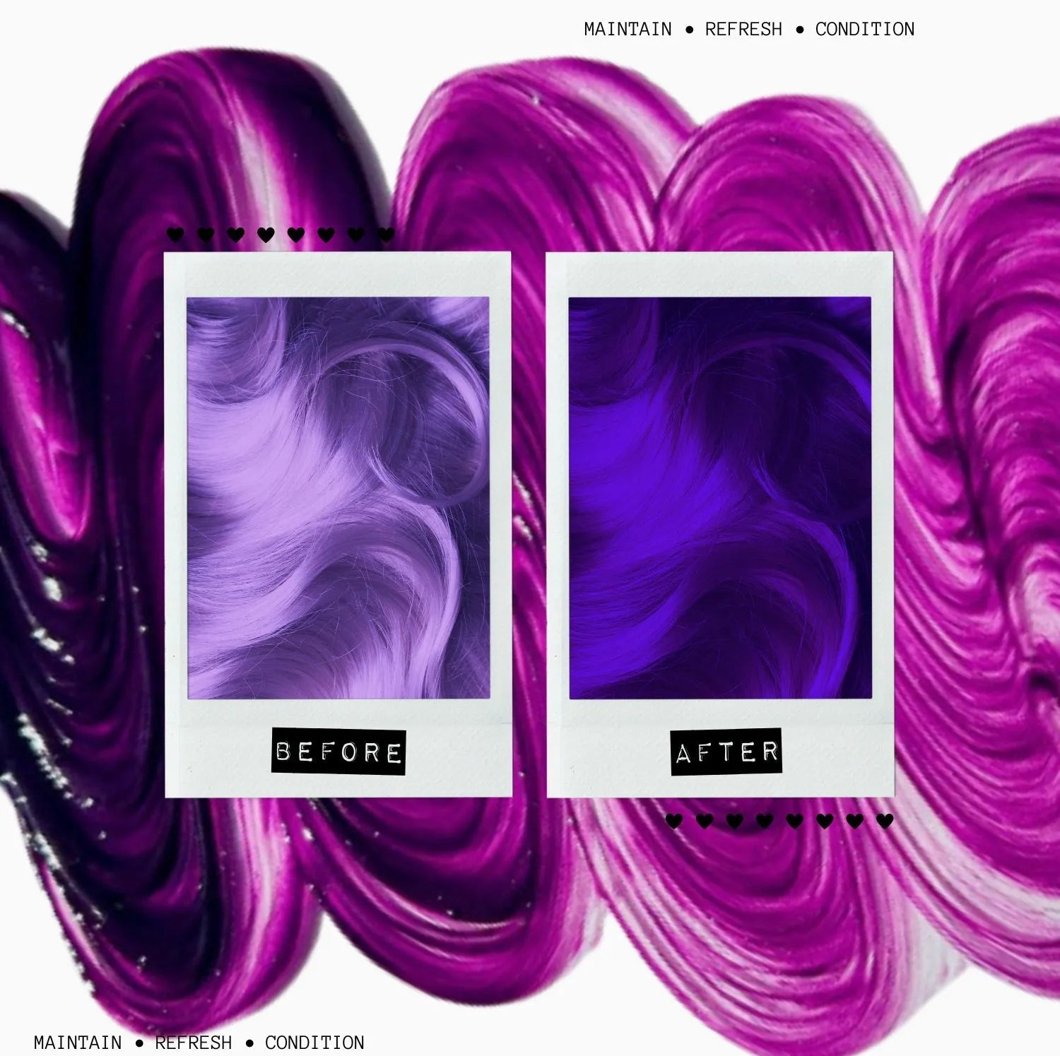 Manic Panic Love Color™ Purple Rose - Renklendirici ve Onarıcı Saç Kremi - 236ml - MP Studio Türkiye